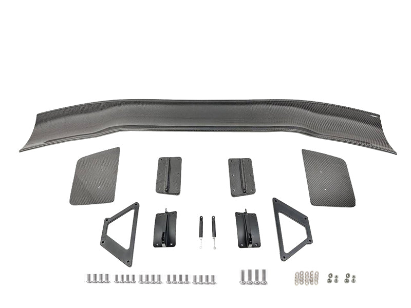 Subaru WRX S4 2022-ON with Aftermarket Parts - APR Style Rear Wing Carbon Fiber from Aero Republic