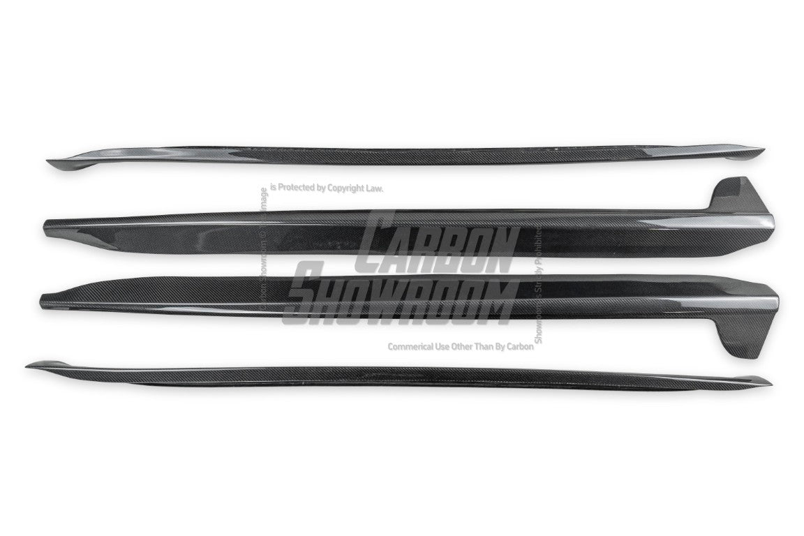 Porsche 911 992.1 Carerra Base/S/T/4/4S/Targa 4/ Targa 4S/GTS 2020 2021 2022 2023 2024 with Aftermarket Parts - Side Skirts Carbon Fiber / FRP from Aero Republic