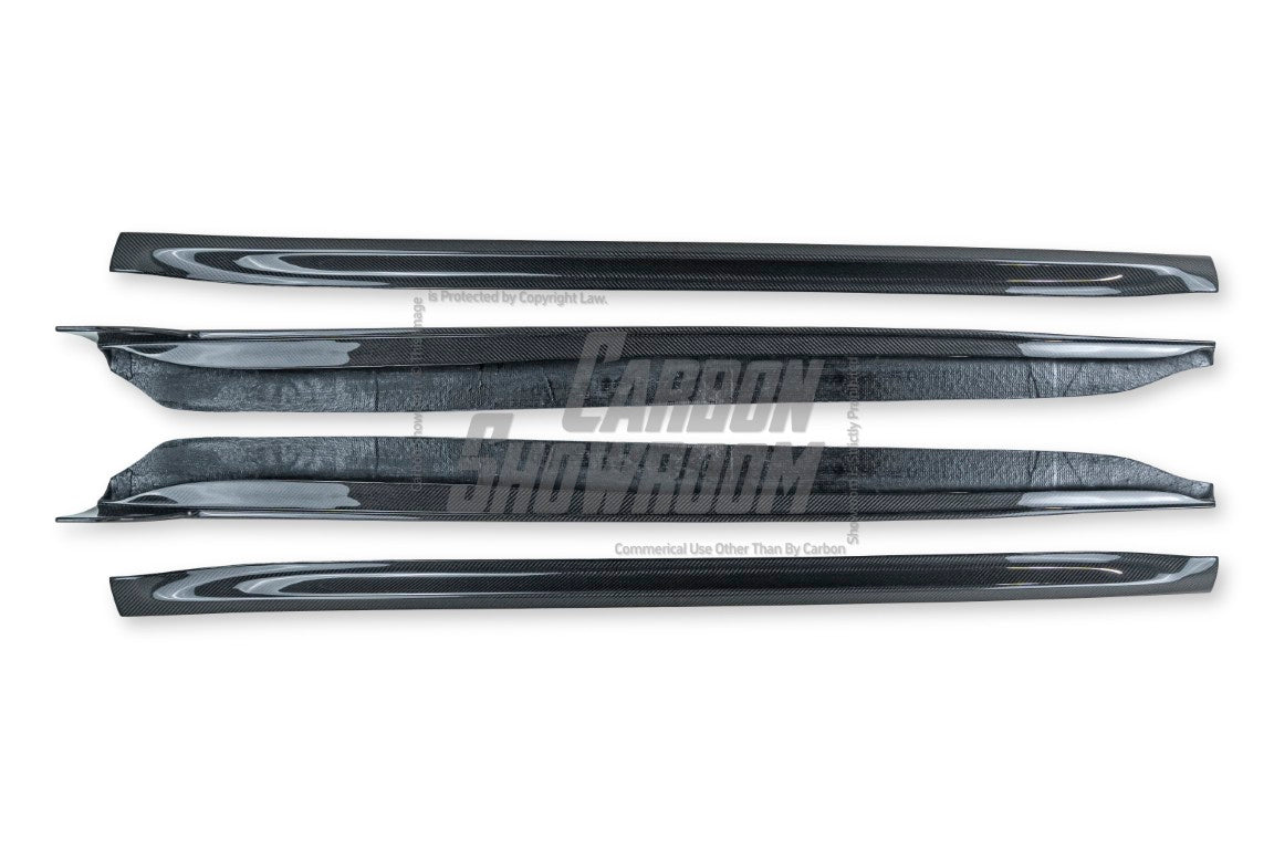 Porsche 911 992.1 Carerra Base/S/T/4/4S/Targa 4/ Targa 4S/GTS 2020 2021 2022 2023 2024 with Aftermarket Parts - Side Skirts Carbon Fiber / FRP from Aero Republic