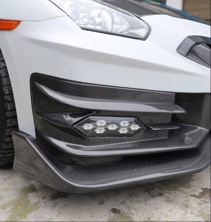 Custom R35 Brakelights Nissan GTR R35 CBA DBA EBA Aftermarket Parts - Aero Republic Daytime ...