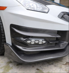 Nissan GTR R35 CBA DBA EBA 2008 2009 2010 2011 2012 2013 2014 2015 2016 2017 2018 2019 2020 2021 2022 2023 2024 with Aftermarket Parts - T-Spec Style Daytime Running Lights ABS from Aero Republic