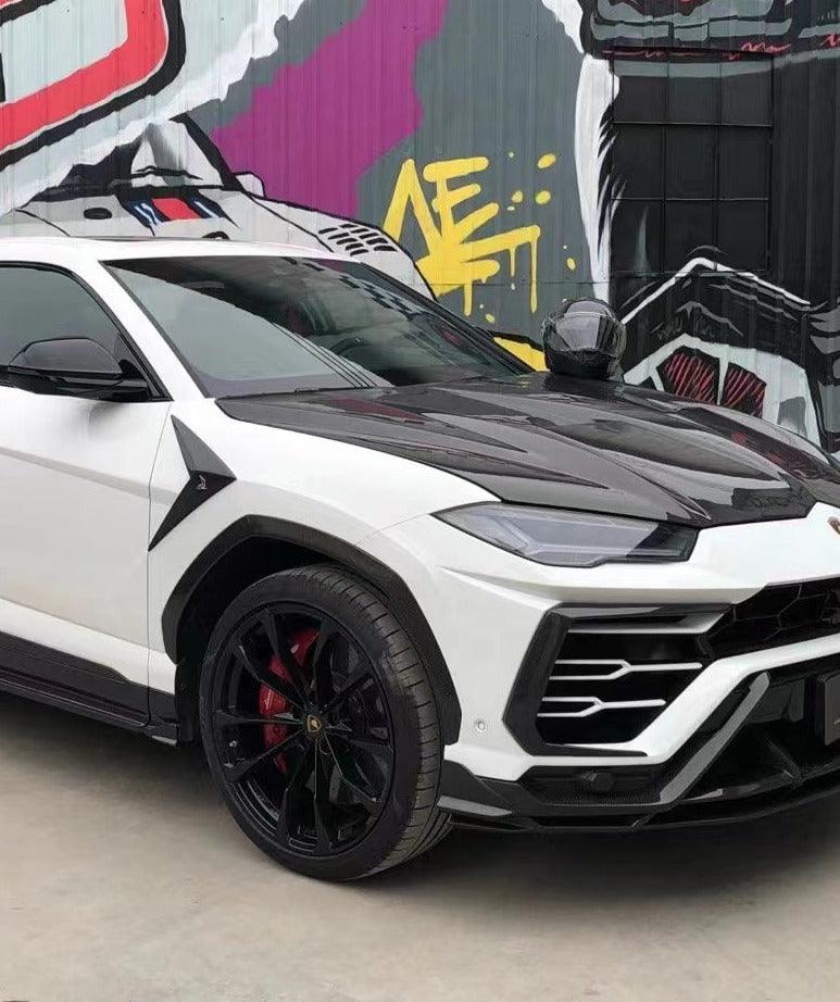 Aero Republic Lamborghini Urus Aftermarket Parts - TC Style Carbon Fiber Front Air Intake Trim for Lamborghini Urus