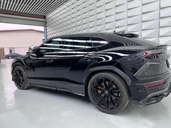 Lamborghini Urus Aftermarket Parts - TC Style Carbon Fiber Rear Bumper Trim 