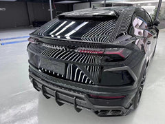 Lamborghini Urus Aftermarket Parts - TC Style Carbon Fiber Rear Roof Spoiler