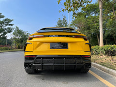 Lamborghini Urus Aftermarket Parts - TC Style Carbon Fiber Rear Diffuser