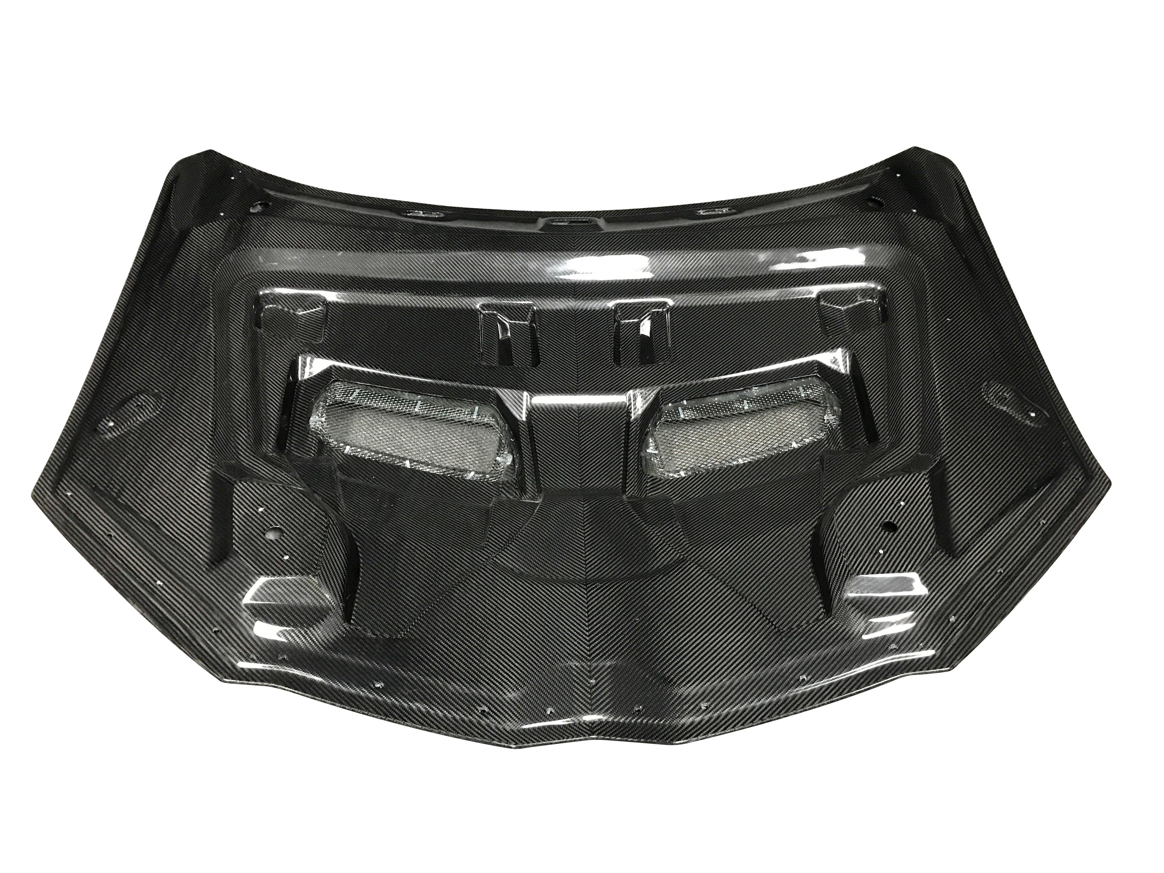 Lamborghini Urus Aftermarket Parts - TC Style Carbon Fiber Vented Hood Bonnet