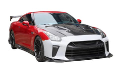 Nissan GTR R35 CBA DBA EBA 2008 2009 2010 2011 2012 2013 2014 2015 2016 2017 2018 2019 2020 2021 2022 2023 2024 with Aftermarket Parts - TSV1 Style Full Body Kit Carbon Fiber / FRP from Aero Republic