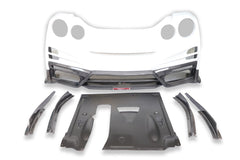 Nissan GTR R35 CBA DBA EBA 2008 2009 2010 2011 2012 2013 2014 2015 2016 2017 2018 2019 2020 2021 2022 2023 2024 with Aftermarket Parts - TSV1 Style Full Body Kit Carbon Fiber / FRP from Aero Republic