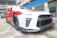 Nissan GTR R35 CBA DBA EBA 2008 2009 2010 2011 2012 2013 2014 2015 2016 2017 2018 2019 2020 2021 2022 2023 2024 with Aftermarket Parts - TSV1 Style Full Body Kit Carbon Fiber / FRP from Aero Republic