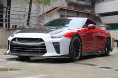 Nissan GTR R35 CBA DBA EBA 2008 2009 2010 2011 2012 2013 2014 2015 2016 2017 2018 2019 2020 2021 2022 2023 2024 with Aftermarket Parts - TSV1 Style Full Body Kit Carbon Fiber / FRP from Aero Republic