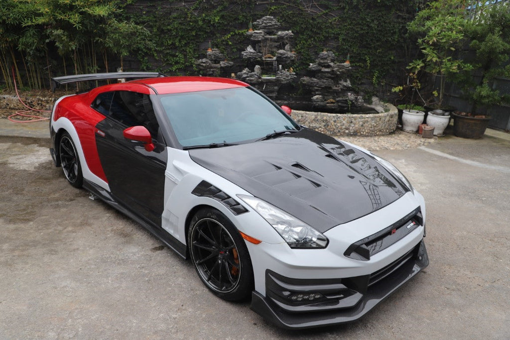 Nissan GTR R35 CBA DBA EBA Aftermarket Parts - Aero Republic Front ...