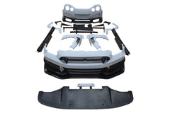 Nissan GTR R35 CBA DBA EBA 2008 2009 2010 2011 2012 2013 2014 2015 2016 2017 2018 2019 2020 2021 2022 2023 2024 with Aftermarket Parts - TSV2 Style Full Body Kit Carbon Fiber / FRP from Aero Republic