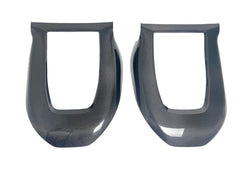 Tesla Model 3 Performance Long Range Standard Base 2017 2018 2019 2020 2021 2022 2023 with Aftermarket Parts - Seatback cover shell overlay Carbon Fiber from Aero Republic