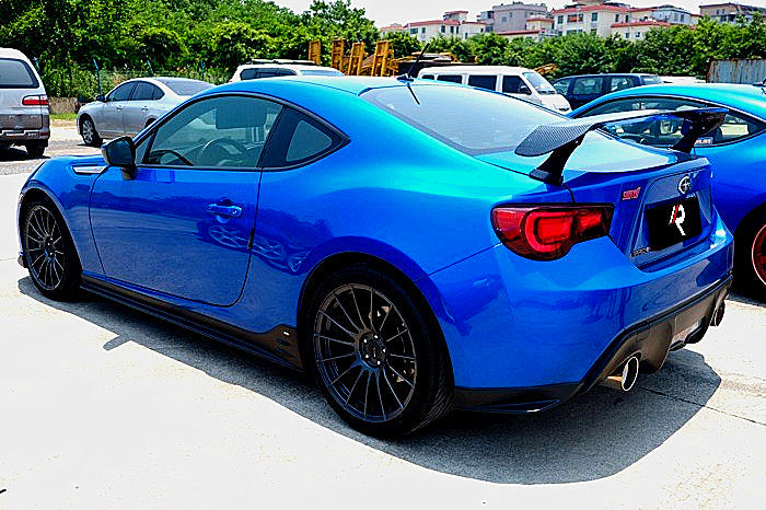 Toyota GT86 86 TRD GT SE Base ZN6 2017 2018 2019 2020 & Scion FR-S FRS ZN6 2013 2014 2015 2016 & Subaru BRZ TS Limited Premium ZN6 2013 2014 2015 2016 2017 2018 2019 2020 with Aftermarket Parts - SRD Style Rear Wing Carbon Fiber from Aero Republic
