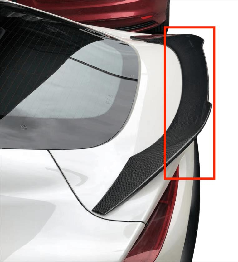 Toyota Supra MK5 A90 A91 3.0 2.0 2020-ON with Aftermarket Parts - V Style Rear Spoiler Carbon Fiber from Aero Republic