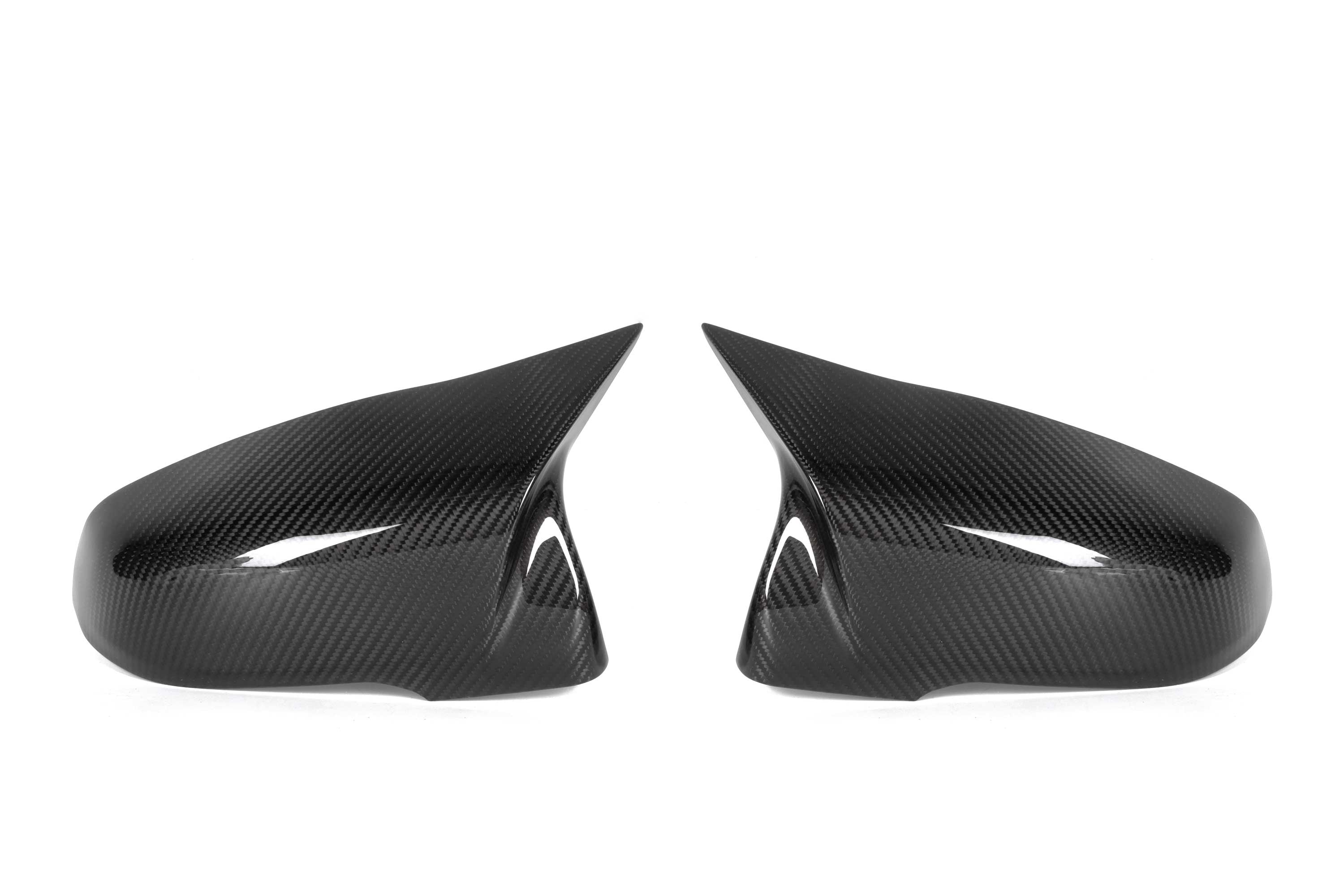 Toyota Supra MK5 A90 A91 3.0 2.0 2020 2021 2022 2023 2024 with Aftermarket Parts - M Style Replacement Mirror Caps Pre-preg Carbon Fiber from Aero Republic