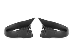 Toyota Supra MK5 A90 A91 3.0 2.0 2020 2021 2022 2023 2024 with Aftermarket Parts - M Style Replacement Mirror Caps Pre-preg Carbon Fiber from Aero Republic