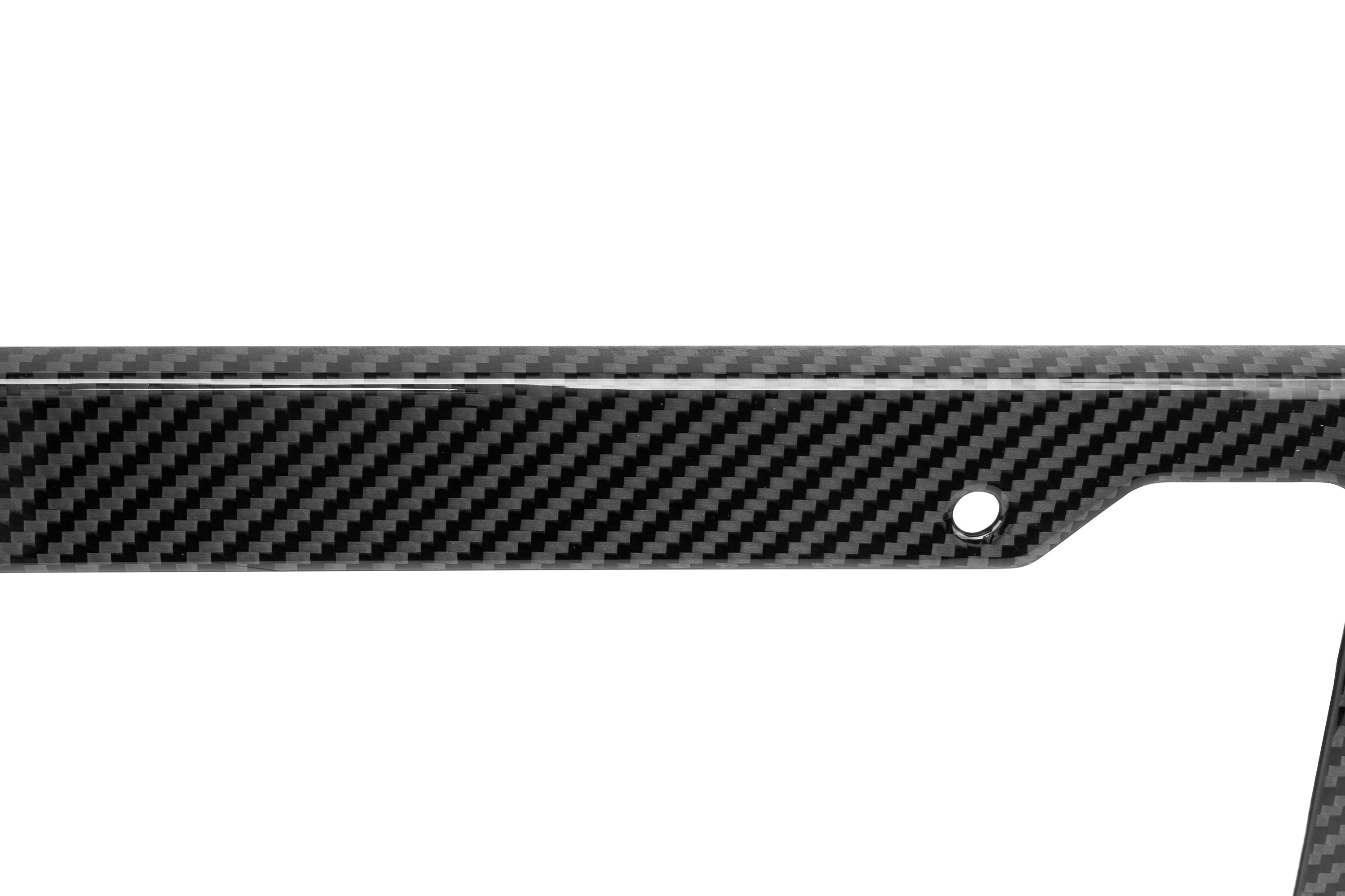Vehicle with Aftermarket Parts - US Style USA North American Spec 2-Hole Carbon Fiber License Plate Frame Dry Pre-preg?Carbon Fiber from Aero Republic