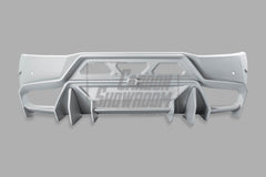 Aero Republic V Style Carbon Fiber Rear Bumper & Diffuser For Lamborghini Huracan LP580 LP610