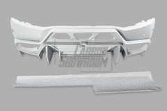 Aero Republic V Style Carbon Fiber Rear Bumper & Diffuser For Lamborghini Huracan LP580 LP610