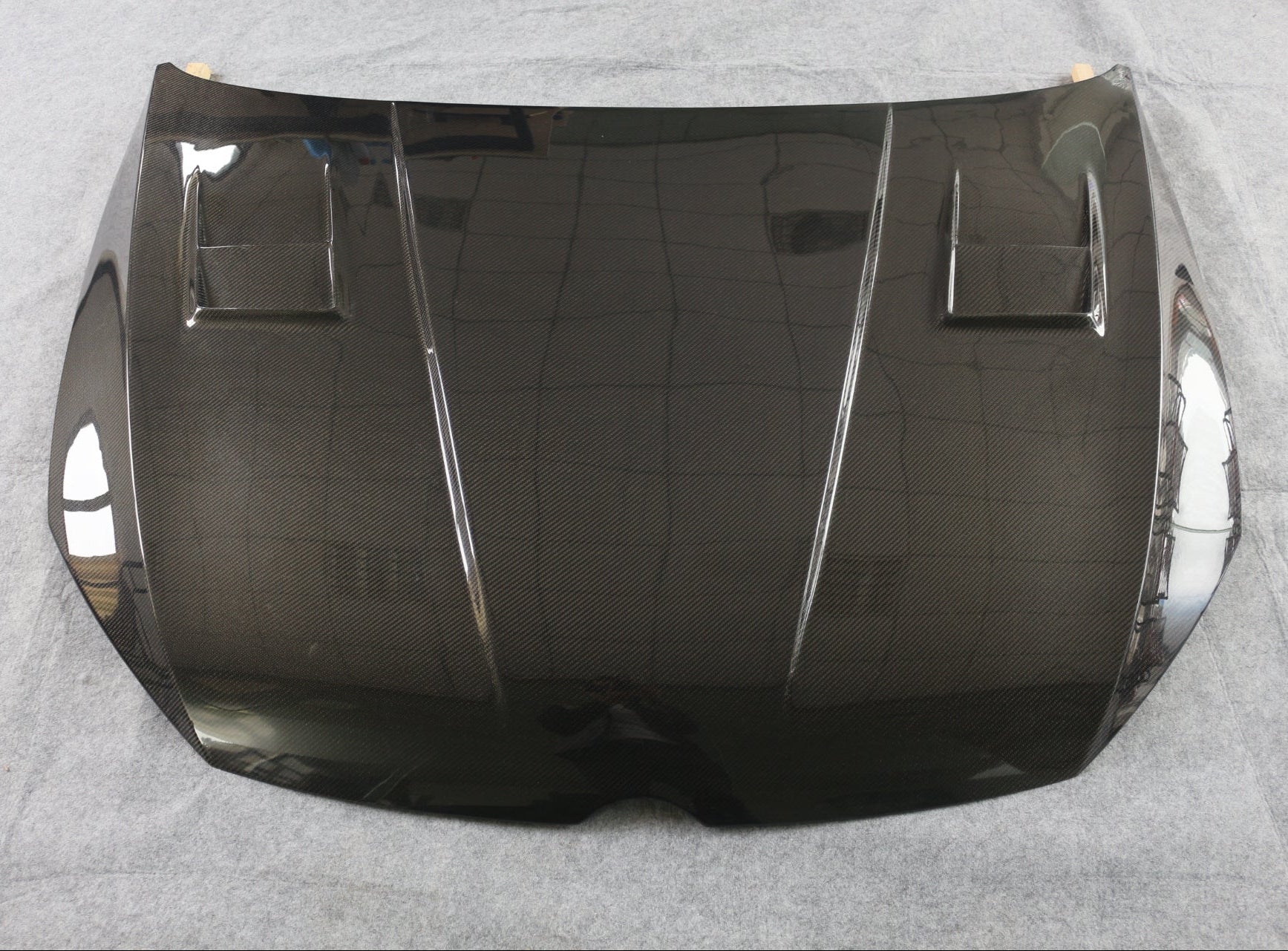 Volkswagen Golf R GTI Base MK7 MK7.5 2015 2016 2017 2018 2019 2020 2021 with Aftermarket Parts - ASpec Style Hood Carbon Fiber from Aero Republic