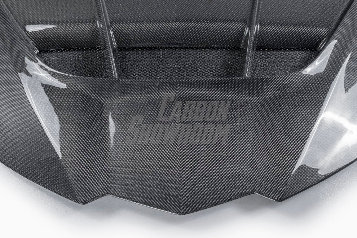 Chevrolet Corvette C8 2020-ON with Aftermarket Parts - Hood Bonnet Carbon Fiber / FRP from Aero Republic