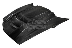 Chevrolet Corvette C7 Base Stingray Z06 Z51 2014-2019 with Aero Republic's Aftermarket Parts - ZR1 Style Hood Bonnet Carbon Fiber / FRP