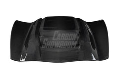 Chevrolet Corvette C7 Base Stingray Z06 Z51 2014-2019 with Aero Republic's Aftermarket Parts - ZR1 Style Hood Bonnet Carbon Fiber / FRP