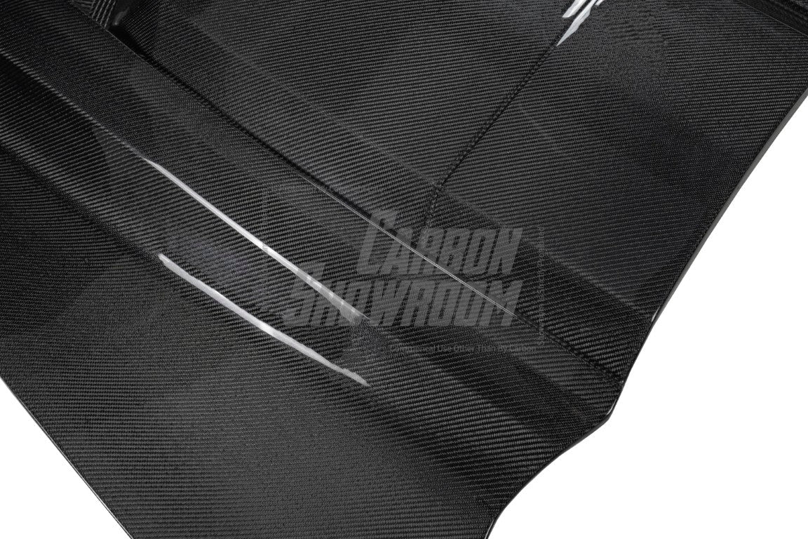 Chevrolet Corvette C7 Base Stingray Z06 Z51 2014-2019 with Aero Republic's Aftermarket Parts - ZR1 Style Hood Bonnet Carbon Fiber / FRP