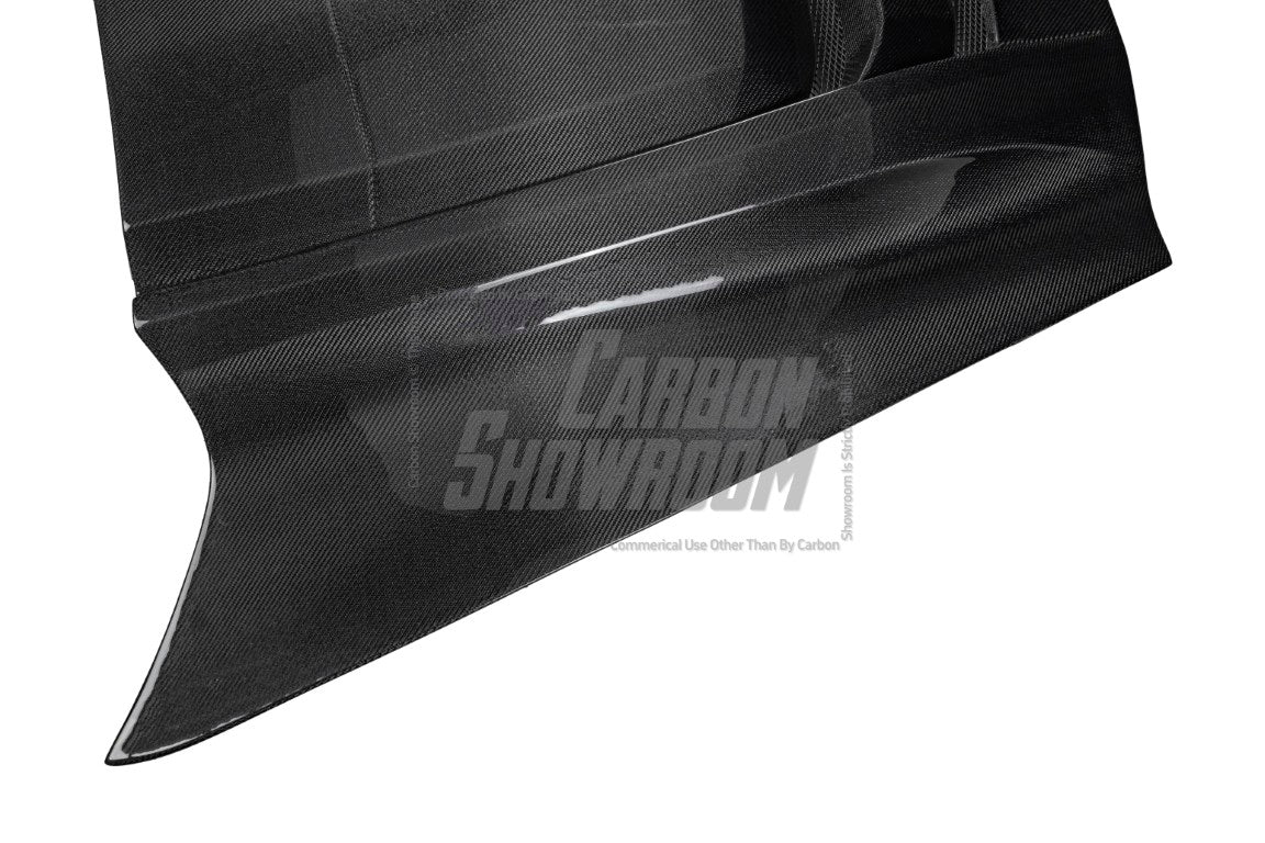 Chevrolet Corvette C7 Base Stingray Z06 Z51 2014-2019 with Aero Republic's Aftermarket Parts - ZR1 Style Hood Bonnet Carbon Fiber / FRP