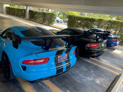Aero Republic Support Brace for Dodge Viper ACR Extreme ACR-E Carbon Fiber Wing Spoiler