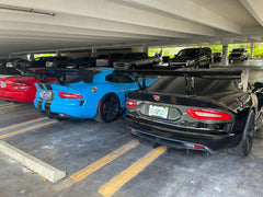 Aero Republic Support Brace for Dodge Viper ACR Extreme ACR-E Carbon Fiber Wing Spoiler