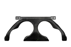 BMW M2 M2C G87 2023 2024 with Aftermarket Parts - MP Style / Center Quad Exit Rear Bumper Center Diffuser Plate Pre-preg Carbon Fiber from Aero Republic