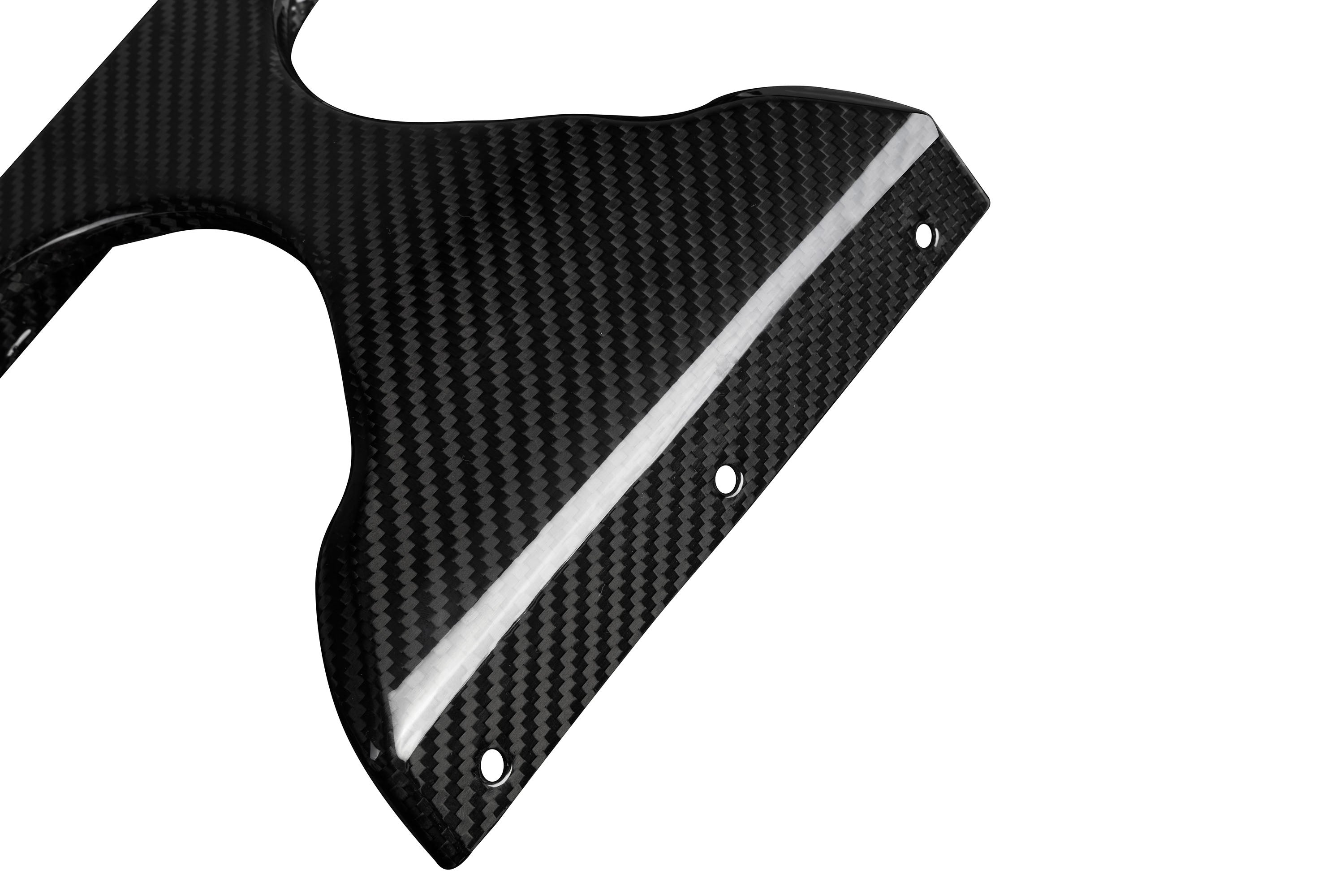BMW M2 M2C G87 2023 2024 with Aftermarket Parts - MP Style / Center Quad Exit Rear Bumper Center Diffuser Plate Pre-preg Carbon Fiber from Aero Republic