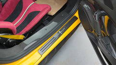 Ferrari 488 GTB & Spider 2016 2017 2018 2019 2020 with Aftermarket Parts - 1:1 Pista Style (With & Without?Logo) Outside Door Sill Plate?Carbon Fiber