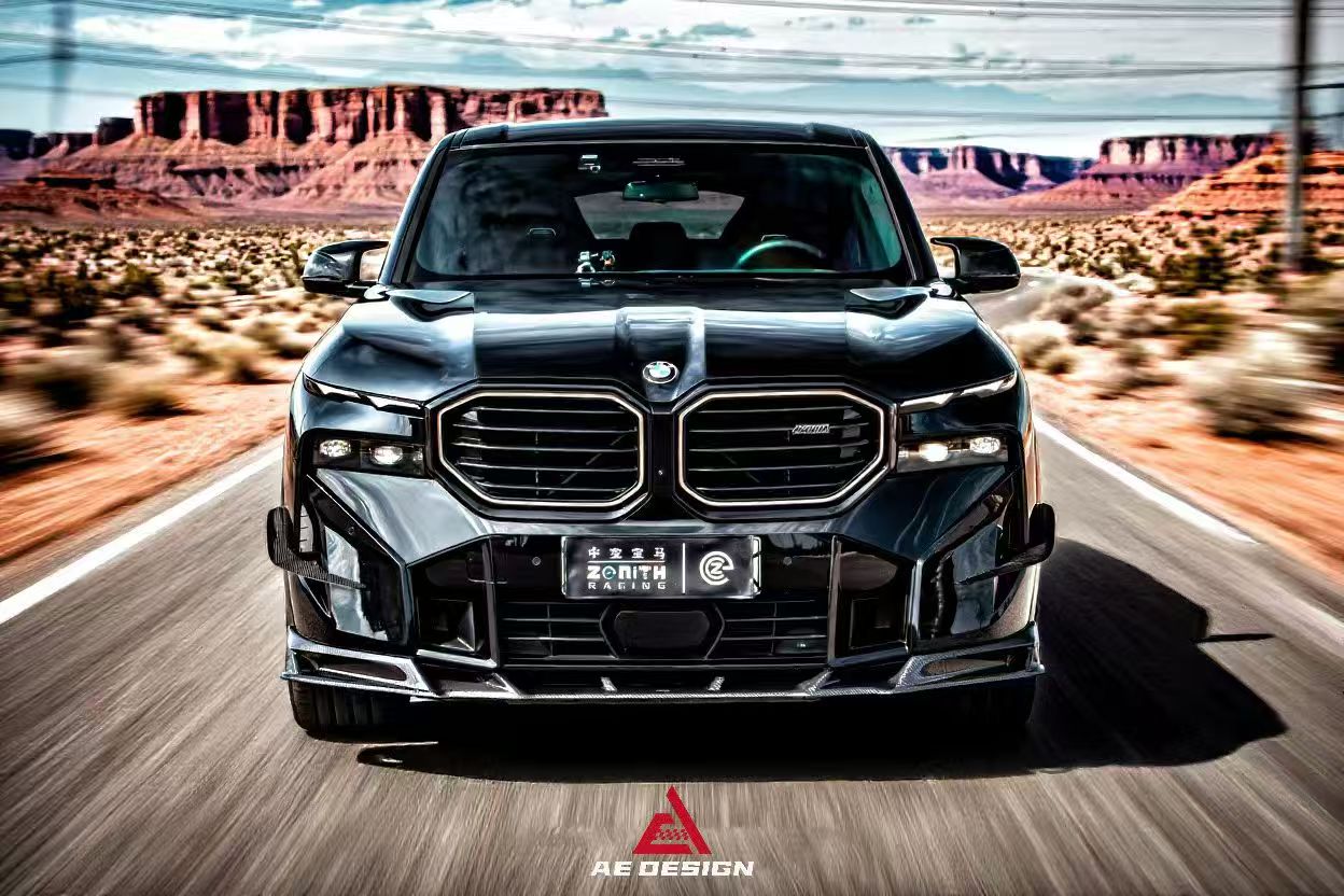 BMW XM / XM Label Red G09 2023-ON with Aftermarket Parts - AE Front Canards Pre-preg Carbon Fiber from ArmorExtend