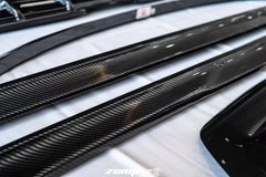 BMW XM / XM Label Red G09 2023-ON with Aftermarket Parts - AE Side Skirts Pre-preg Carbon Fiber from ArmorExtend