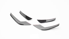 Audi R8 Gen 2 Facelift 2020 2021 2022 2023 with Aftermarket Parts - ART Front Canards Dry Pre-preg Carbon Fiber from ArmorExtend