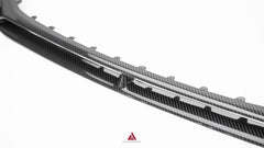 Audi R8 Gen 2 Facelift 2020 2021 2022 2023 with Aftermarket Parts - ART Front Lip Dry Pre-preg Carbon Fiber from ArmorExtend