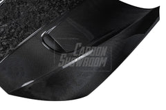 Audi RS4 B9 B9.5 2018-ON & S4 / A4 / A4 Allroad / A4 Avant B9 B9.5 2017 2018 2019 2020 2021 2022 2023 2024 with Aftermarket Parts - AE Style Hood Bonnet Carbon Fiber from ArmorExtend