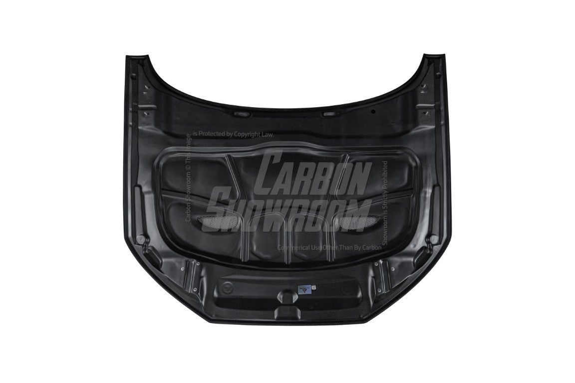 Audi RS4 B9 B9.5 2018-ON & S4 / A4 / A4 Allroad / A4 Avant B9 B9.5 2017 2018 2019 2020 2021 2022 2023 2024 with Aftermarket Parts - AE Style Hood Bonnet Carbon Fiber from ArmorExtend
