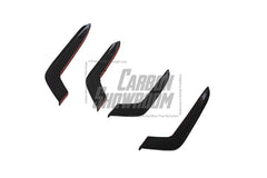 Audi RS5 B9.5 2020 2021 2022 2023 2024 with Aftermarket Parts - AE Style Front Canards Carbon Fiber from ArmorExtend