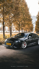 Audi RS5 B9.5 2020 2021 2022 2023 2024 2025with Aftermarket Parts - AE Style Front Lip Carbon Fiber from ArmorExtend