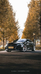 Audi RS5 B9.5 2020 2021 2022 2023 2024 2025with Aftermarket Parts - AE Style Front Lip Carbon Fiber from ArmorExtend