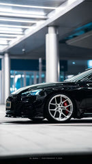 Audi RS5 B9.5 2020 2021 2022 2023 2024 2025with Aftermarket Parts - AE Style Front Lip Carbon Fiber from ArmorExtend