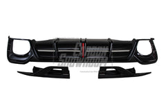 Audi RS5 B9.5 2020 2021 2022 2023 2024 with Aftermarket Parts - AE Style Rear Diffuser Carbon Fiber from ArmorExtend
