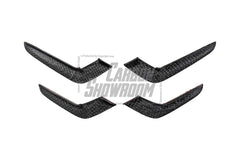 Audi RS5 B9.5 2020 2021 2022 2023 2024 with Aftermarket Parts - AE Style Front Canards Carbon Fiber from ArmorExtend