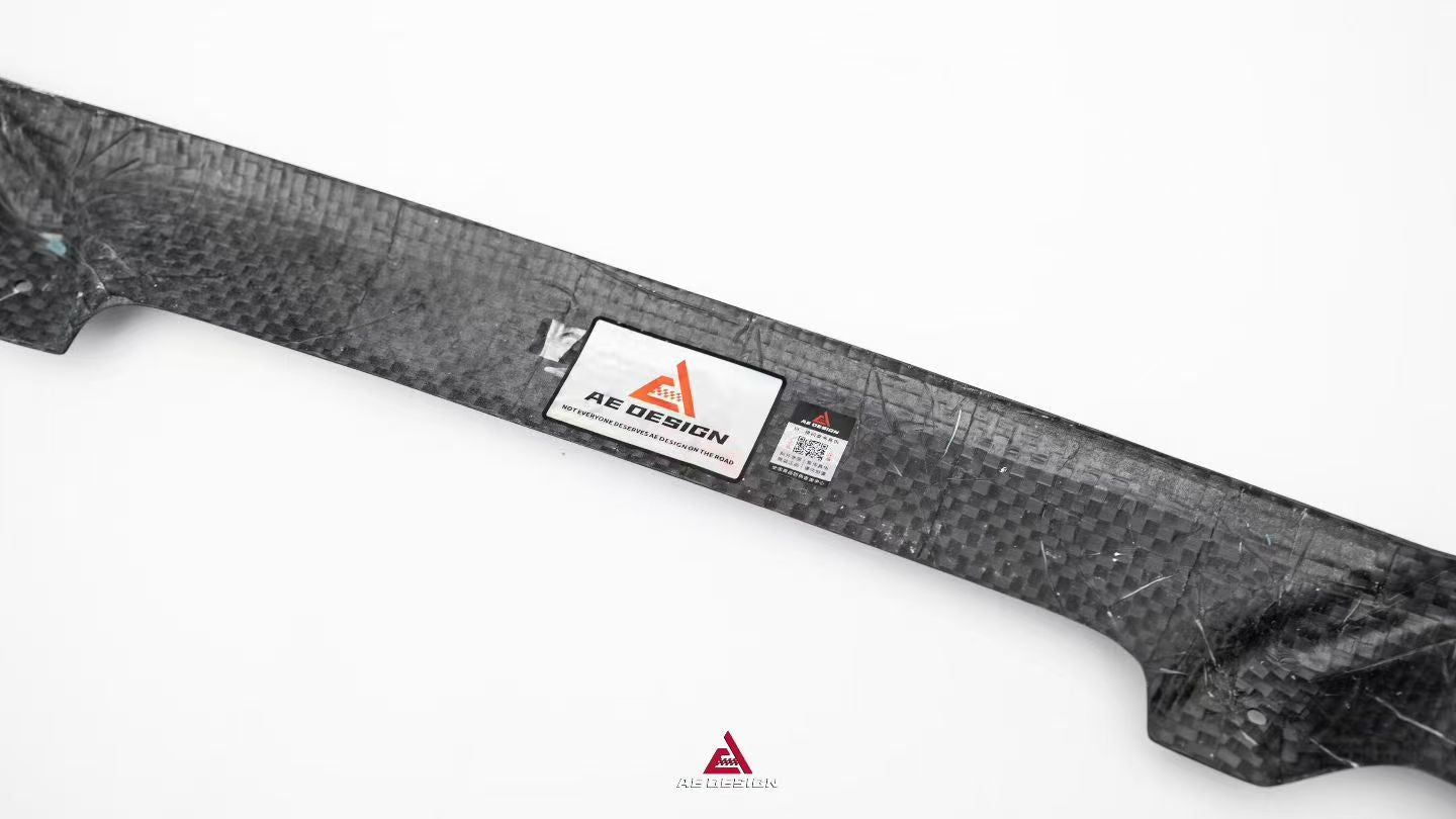 Audi RS5 B9.5 2020 2021 2022 2023 2024 2025 with Aftermarket Parts - AE V2 Style Front Lip Dry Pre-preg Carbon Fiber from ArmorExtend