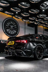 Audi RS5 B9.5 2020 2021 2022 2023 2024 2025 with Aftermarket Parts - AE V2 Style Rear Diffuser & Canards Dry Pre-preg Carbon Fiber from ArmorExtend