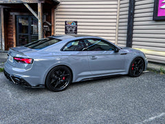 Audi RS5 B9.5 2020 2021 2022 2023 2024 with Aftermarket Parts - AE Style Rear Diffuser Carbon Fiber from ArmorExtend